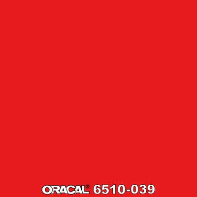 Produktbild von Oracal 6510 - 31,5 x 20cm - 039 RED fluorescent