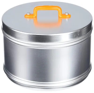 Aufbewahrungsbox mit Griff Orange 16 cm, One Size