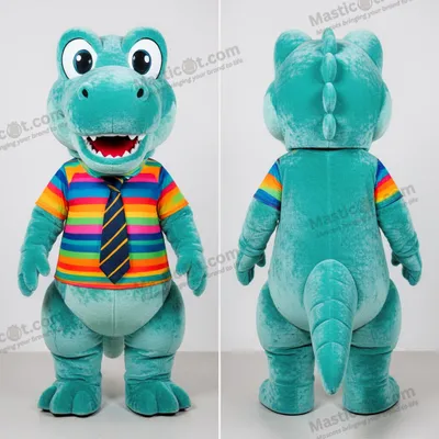 Imagen del producto de Mascota MASTICOT de peluche T-Rex turquesa
