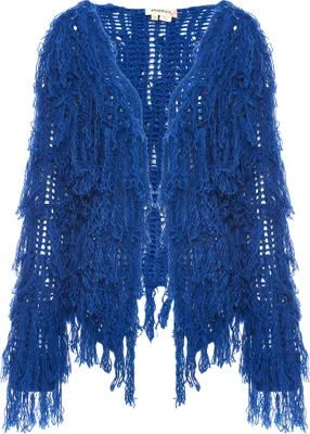 Immagine prodotto di Giacca all'uncinetto da donna ebeeza - blu reale, XS/S