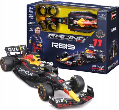 Produktbild von BOLID F1 Red Bull RB19 Sergio Perez 1:24 BBURAGO MODELL ZUM ZUSAMMENBAUEN 18-28508