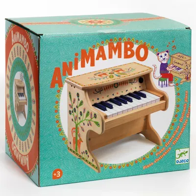 Produktbild von Djeco-Animambo: Elektr. Klavier 18 Tasten