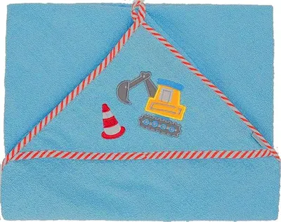 Produktbild von Playshoes Frottee Kapuzentuch Babyhandtuch weich saugfähig 80x80 cm