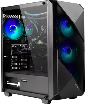 Produktbild von GAMEMAX Gaming-PC Striker 7454 Ryzen 7 9700X Wasserkühlung 32GB DDR5 RAM 1TB SSD RTX 5070 Windows 11