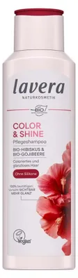 Produktbild von Color & Shine - Pflegeshampoo mit Bio-Hibiskus & Bio-Gojibeere 250ml