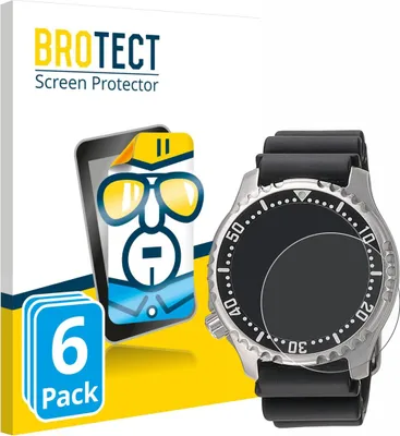 Produktbild von 6x Für Citizen NY0040 Schutzfolie BROTECT Displayschutz Display Schutz Folie Klar Transparent