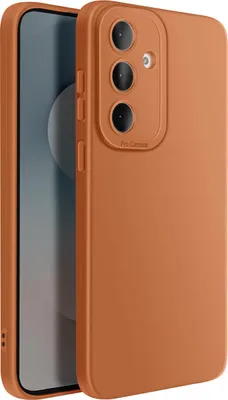 Produktbild von Avizar, Silikonhülle Galaxy S25 FE mit Kameraschutz, Braun