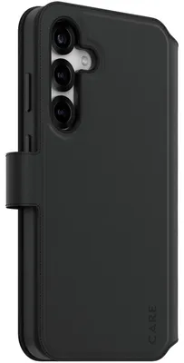 Produktbild von PanzerGlass CARE™ by ® Case Tango 2-in-1 Wallet m. Qi Compatible Samsung Galaxy S25+, Cover, Samsung, Samsung - Galaxy S25+, Schwarz