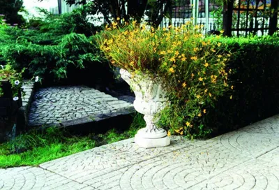 Produktbild von Blumenkübel Pflanz Kübel Dekoration Figur Blumentöpfe Garten Vasen Gefäss 557