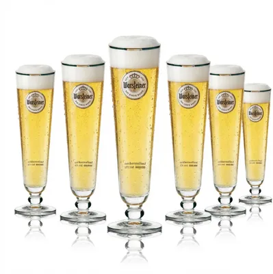 Produktbild von 6x Warsteiner Bier Glas 0,3l Tulpe Exklusiv