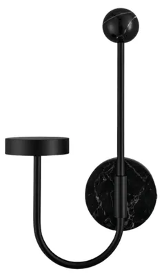 Image de AYTM Grasil Lampe murale LED en marbre noir