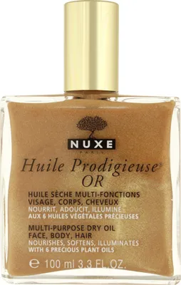 Image de Nuxe - Huile sèche multifonctionnelle Huile pailletée Prodigieuse OR (Multi-Purpose Dry Oil) 100 ml 100ml