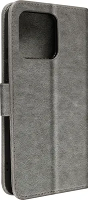 Produktbild von Avizar, Kunstleder-Klappetui mit Standfunktion für Xiaomi 13, Grau