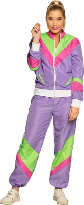 Produktbild von Boland Retro-Trainingsanzug Damen Polyester Größe L