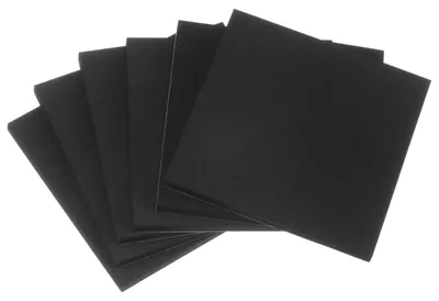 Schaumstoffplatten, 6 Stück, 0,6 cm dick, 10,2 cm, quadratisch, selbstklebend