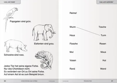 Image de Ich kann lesen 2. Schüler-Arbeitsheft für die 1. und 2. Klasse