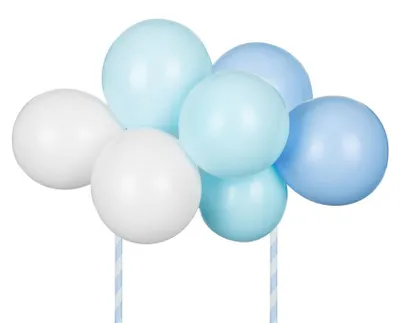 Immagine prodotto di Decorazioni per torte palloncini blu chiaro
