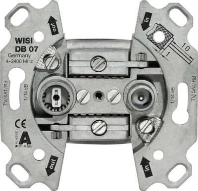 Produktbild von Wisi Durchgangsdose, 14 dB DB07 19963