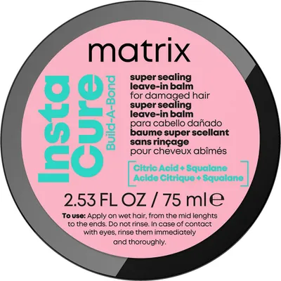 Obrázek produktu pro Obnovující balzám pro poškozené vlasy Instacure Build a Bond (Leave In Balm) 75 ml