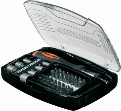 Produktbild von Schraubendreher-Set Black & Decker A7062 pH 38 Stücke 1 Stücke