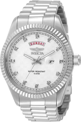 Zdjęcie produktu dla Invicta Specialty 51045 Zegarek męski - Mechanizm kwarcowy - Stal nierdzewna z Srebrną Tarcza - 43 mm
