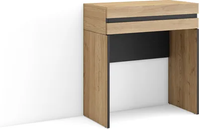 Produktbild von Schminktisch, 70x35x75 cm, mit Schublade, Schlafzimmer, Eiche farbe