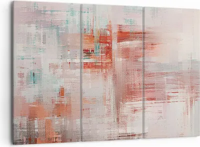 Produktbild von Bild auf Leinwand - Leinwandbild - 3 Teile - Verschwommen Abstraktion Modern - 105x70cm - Wand Bild - Wanddeko - Wandbilder - Leinwanddruck - Bilder - Wanddekoration - Leinwand bilder - CE105x70-4790