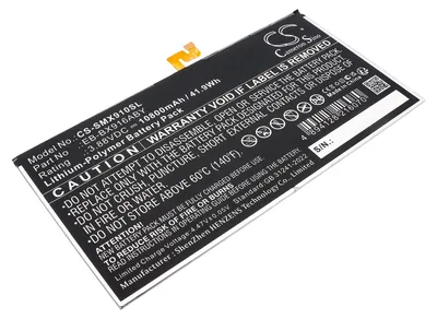 Immagine prodotto di TECHTEK Batteria compatibile con [Samsung] Galaxy Tab S9 Ultra, SM-X910, SM-X910N, SM-X916, SM-X916B, SM-X916C sostituisce EB-BX916ABY, per GH82-3191