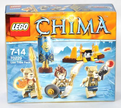 Immagine prodotto di Lego 70229 Legends of Chima - Set della tribù dei leoni