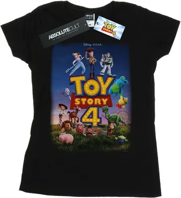 Produktbild von Disney - "Toy Story 4" T-Shirt für Damen BI44344 (XXL) (Schwarz)