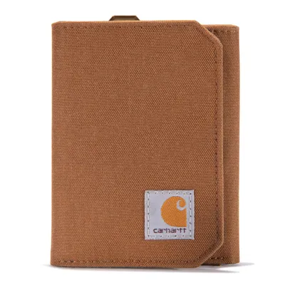 Produktbild von Brieftasche Carhartt Nylon Duck Trifold Brieftasche CARHARTT BROWN