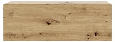 Image de Table de chevet « Thorben » en chêne Artisan - 42 x 14 x 30 cm (L x H x P)