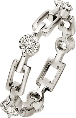 Produktbild von Xenox Damen Ring Sterling Silber 925 mit Zirkonia Steinen - TROPICAL XS2206, Ringgröße (Durchmesser):54 (17.2 mm Ø)