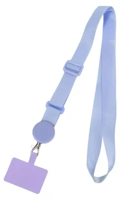 Produktbild von Handy Kette Band Schnur Universal Umhängeband für Handyhüllen Smartphone Nylon, Farbe:Lila