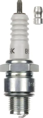 Image de Jeu de bougies d'allumage NGK 4x B9HCS Bougie d'allumage, filetage court 12,7mm Ø 14,0mm Hex 20,8mm, écart entre les électrodes 0,75mm, indice thermique 9, 2721