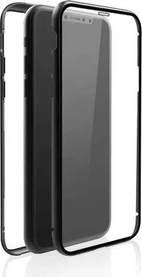 Produktbild von Black Rock Cover 360° Glass für Apple iPhone X/Xs, Schwarz (00184767)