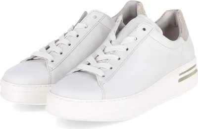 Produktbild von Gabor Damen Low Sneaker Weiß Glattleder Größe: 5