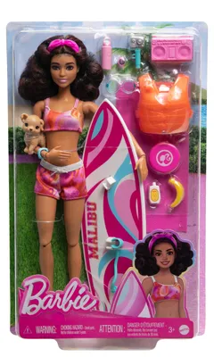 Produktbild von Barbie Surf-Puppe & Accy