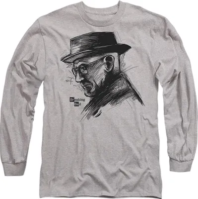 Produktbild von Breaking Bad - T-Shirt für Herren/Damen Uni, Langärmlig TV29228 (S) (Sportliches Heather)
