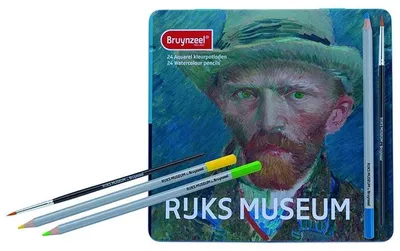 Produktbild von Bruynzeel Aquarell-Buntstifte Van Gogh Edition 24 Stück