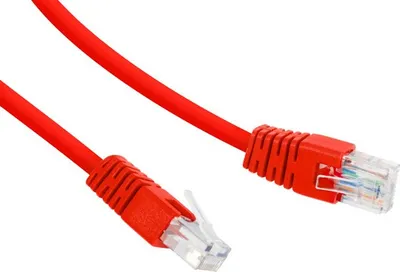 Produktbild von gembird UTP Cat6 Patchkabel, 0,5 m, rot