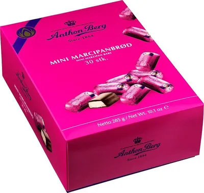 Produktbild von Anthon Berg Mini Marcipanbrød 30er