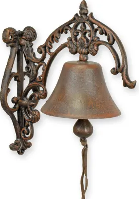 Produktbild von Ein Paar gusseiserne Wandglocken Zierglocken Replikat Retro Design Dekoration