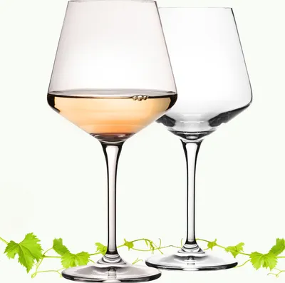 Produktbild von IMPERIAL Weißweingläser 560ml "Athen" Set 2-Teilig Chardonnay Glas aus Crystalline Glas Weingläser Spülmaschinenfest