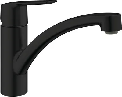 Imagen del producto de Grifo de cocina GROHE Start, monomando para lavaplatos, color mate, caño bajo, con un rango de giro de 140°
