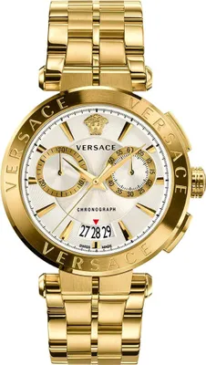 Zdjęcie produktu dla Versace zegarek męski chronograf AION VE1D00419 stal szlachetna