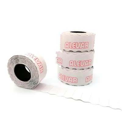 Image de Rouleaux d'étiquettes permanentes pour l'étiquetage des prix