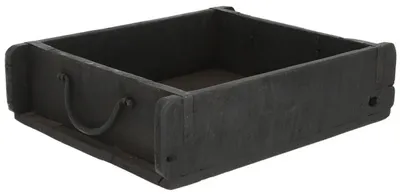 Imagen del producto de Novaliv. Caja de madera vintage, color , 30 x 25 x 8 cm. Caja de madera grande, estilo antiguo, hecha con madera reciclada. Ideal para diversos usos. Cada pieza es única. Caja vintage para decoración