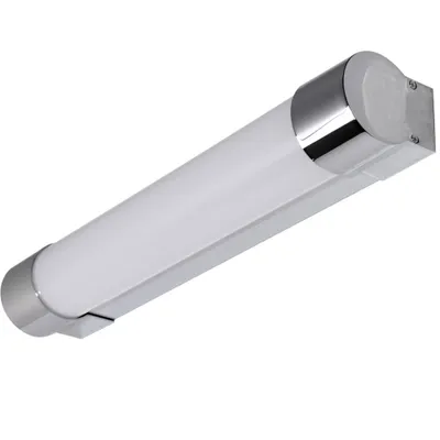 Image de BRILONER TANTOR lampe de miroir, IP44 protection contre les éclaboussures, lumière blanc neutre, couleur chrome, 35,2 x 6,7 x 5,4 cm