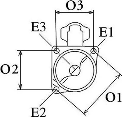 Produktbild von HC-Cargo 113719 Starter Anlasser 1,3kW für OPEL Corsa C Schrägheck (X01) 12V